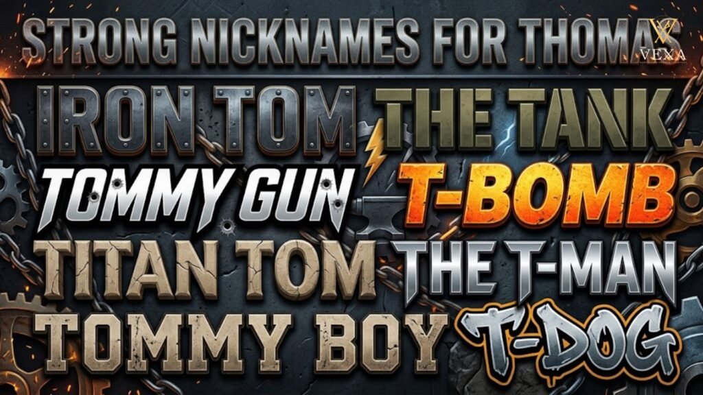 Strong Nicknames for Thomas