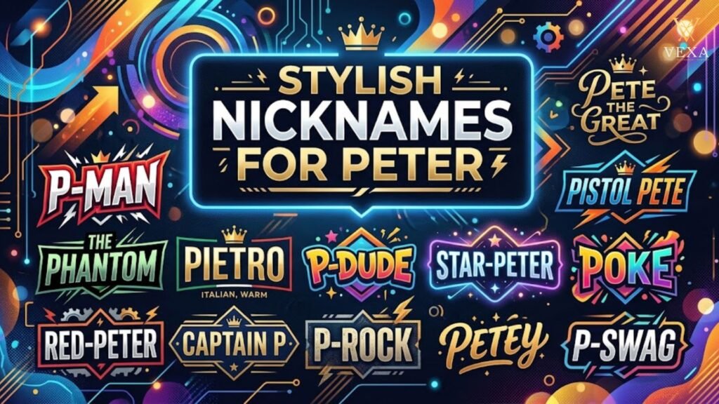 Stylish Nicknames for Peter