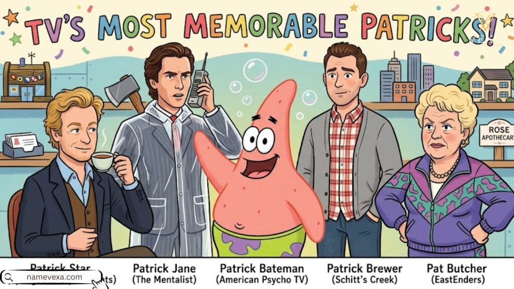 TV Characters Called Patrick