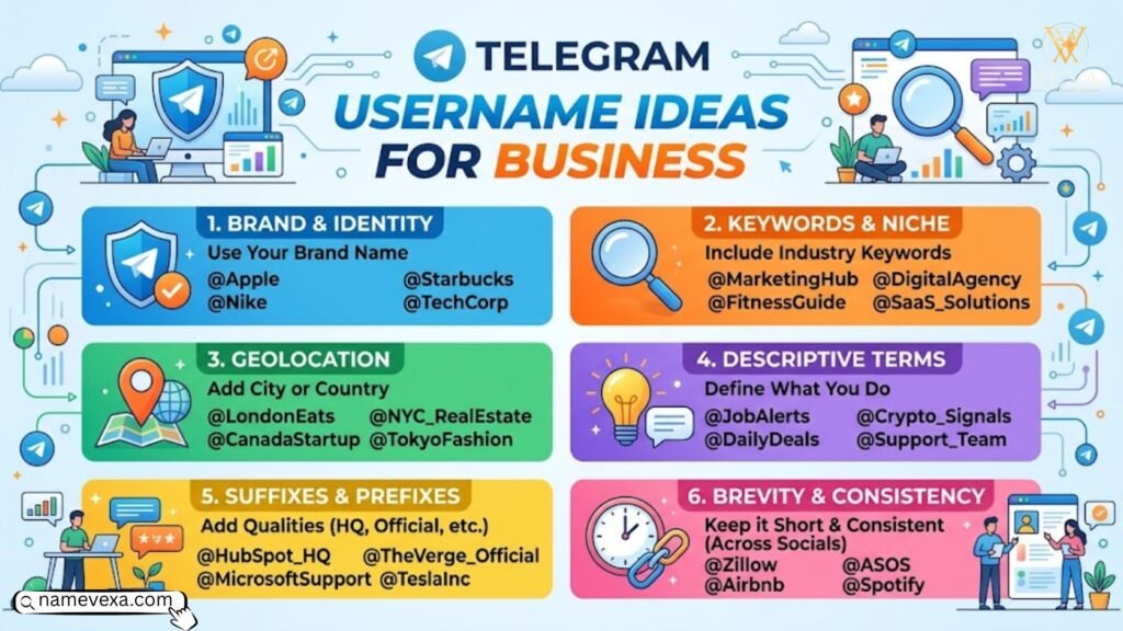 Telegram Username Ideas for Business Accounts