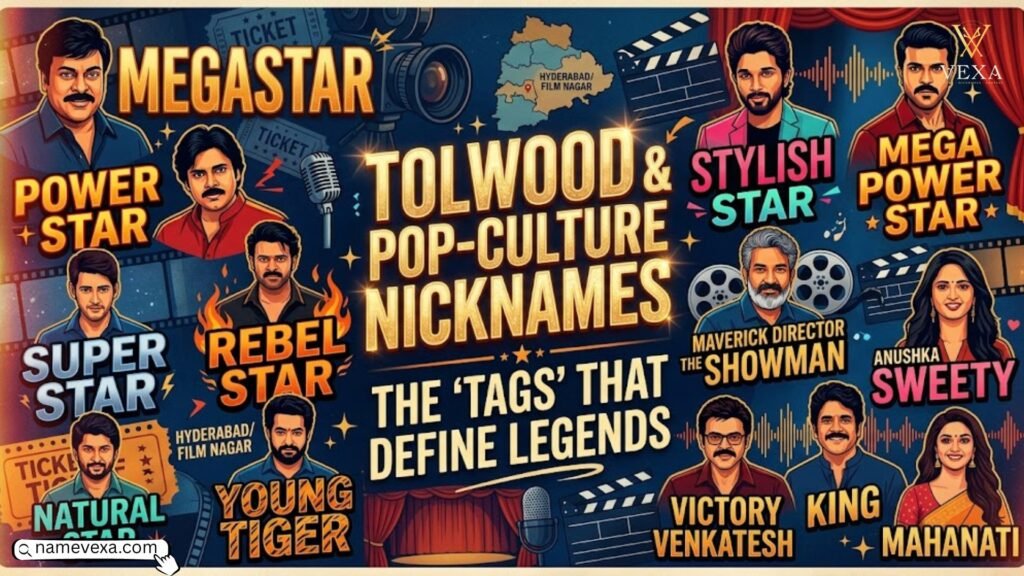 Tollywood & Pop‑Culture Nicknames
