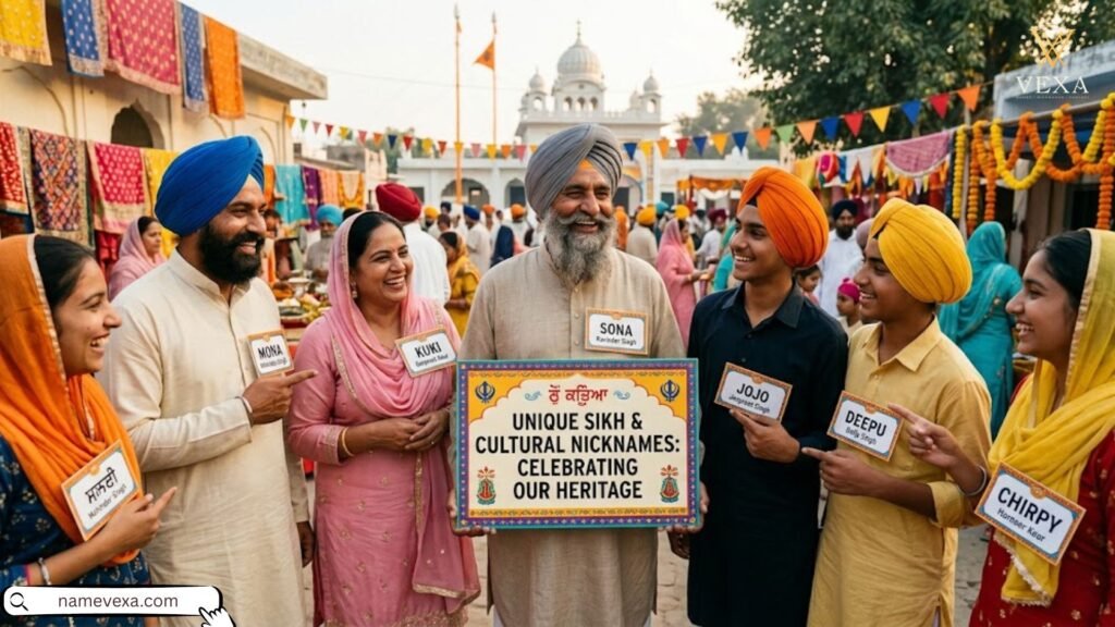 Unique Sikh & Cultural Nicknames