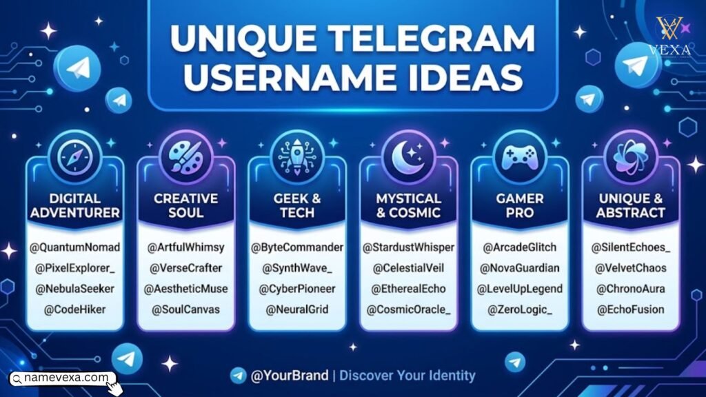Unique Telegram Username Ideas