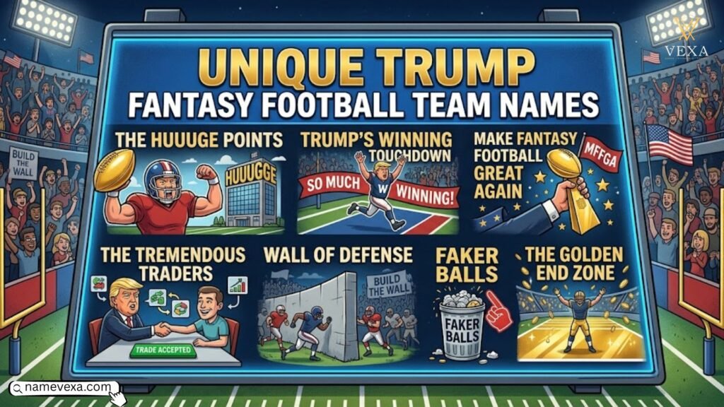 Unique Trump Fantasy Football Team Names
