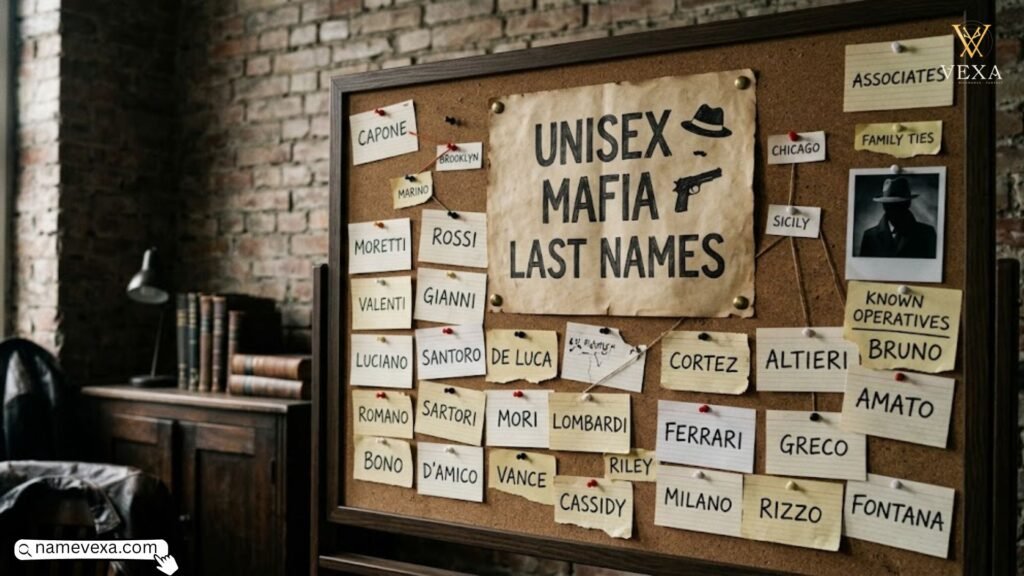 Unisex Mafia Last Names