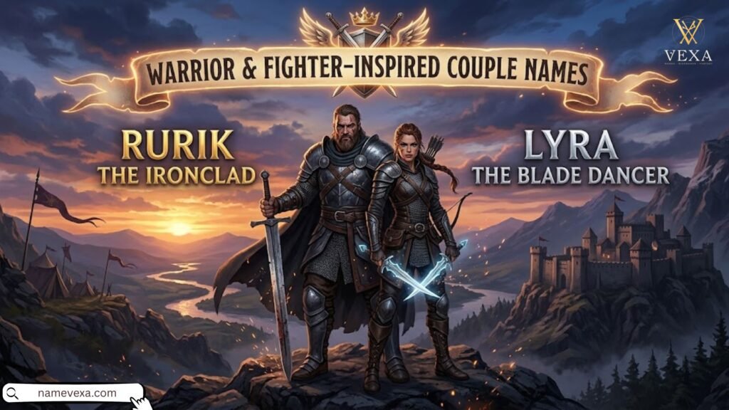 Warrior & Fighter-Inspired Couple Names