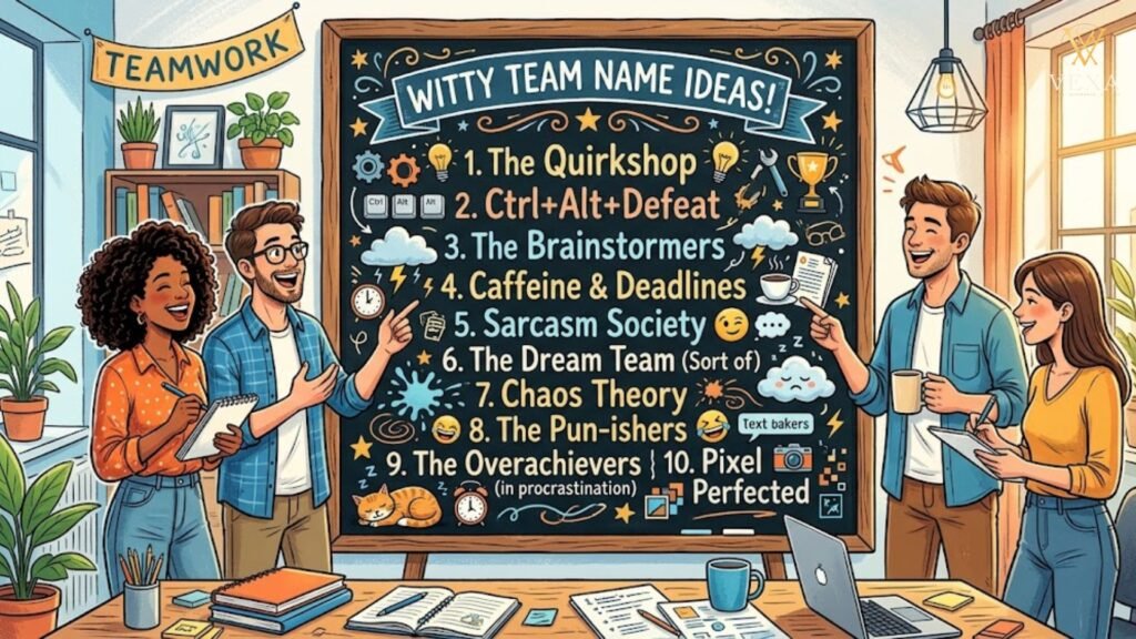 Witty Team Name Ideas