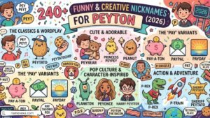 240+ Funny & Creative Nicknames for Peyton (2026)