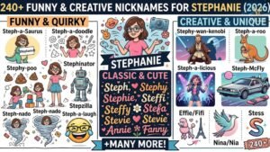 240+ Funny & Creative Nicknames for Stephanie (2026)