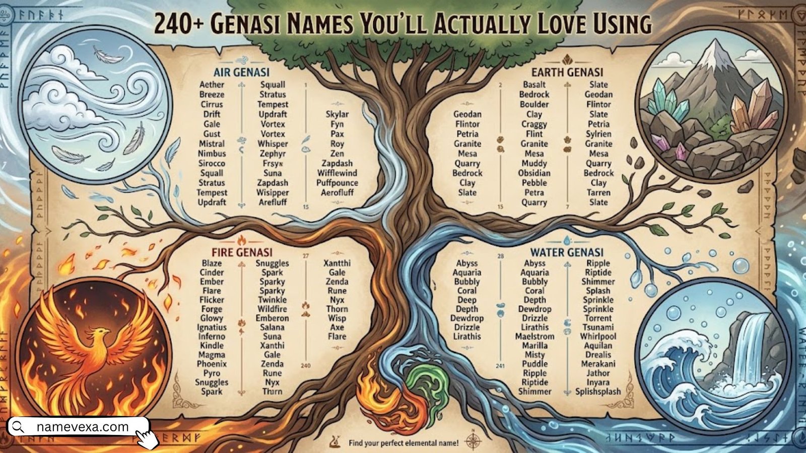 240+ Genasi Names You’ll Actually Love Using 