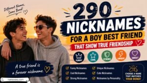 290 Nicknames for a Boy Best Friend That Show True Friendship