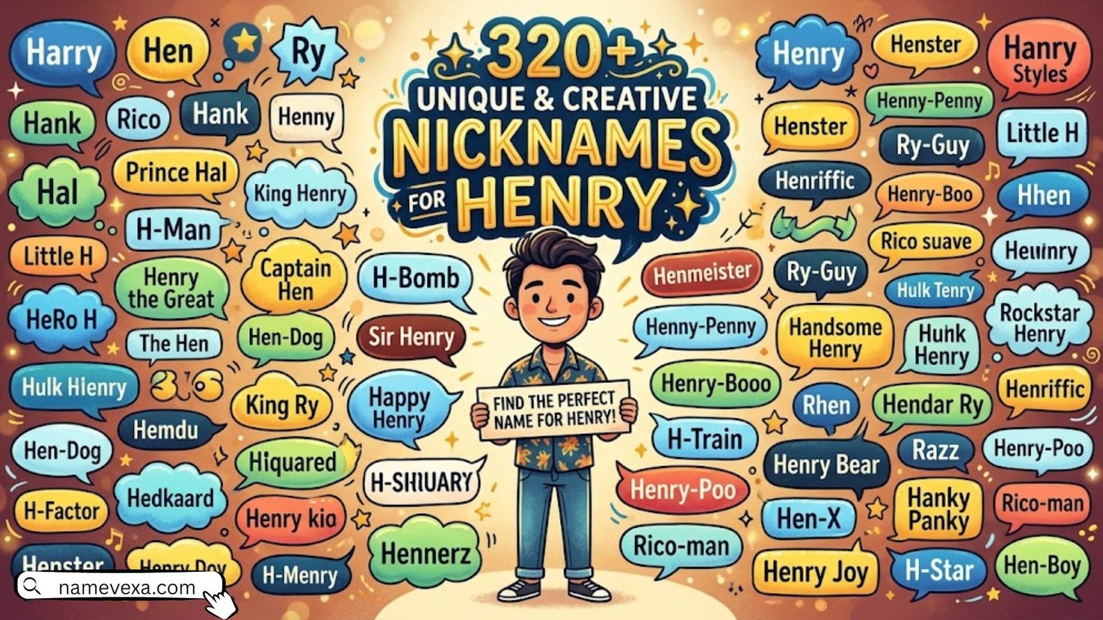 320+ Unique & Creative Nicknames for Henry