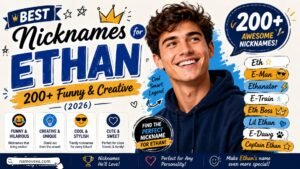 Best Nicknames for Ethan 200+ Funny & Creative (2026)
