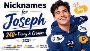 Nicknames for Joseph 240+ Funny & Creative (2026)