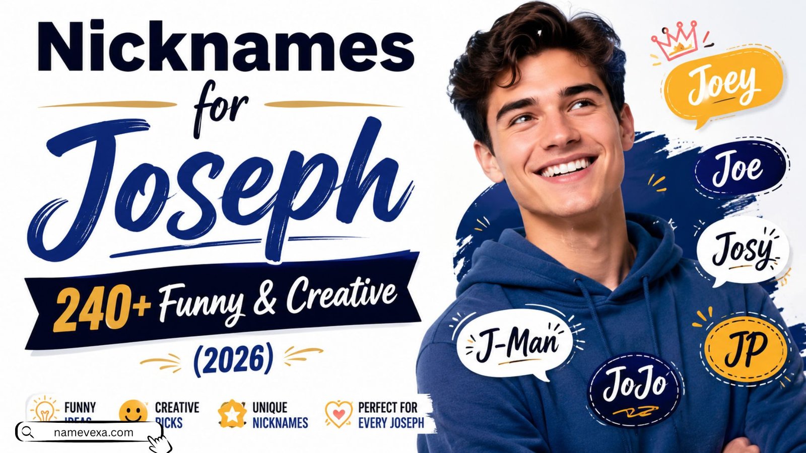Nicknames for Joseph 240+ Funny & Creative (2026)