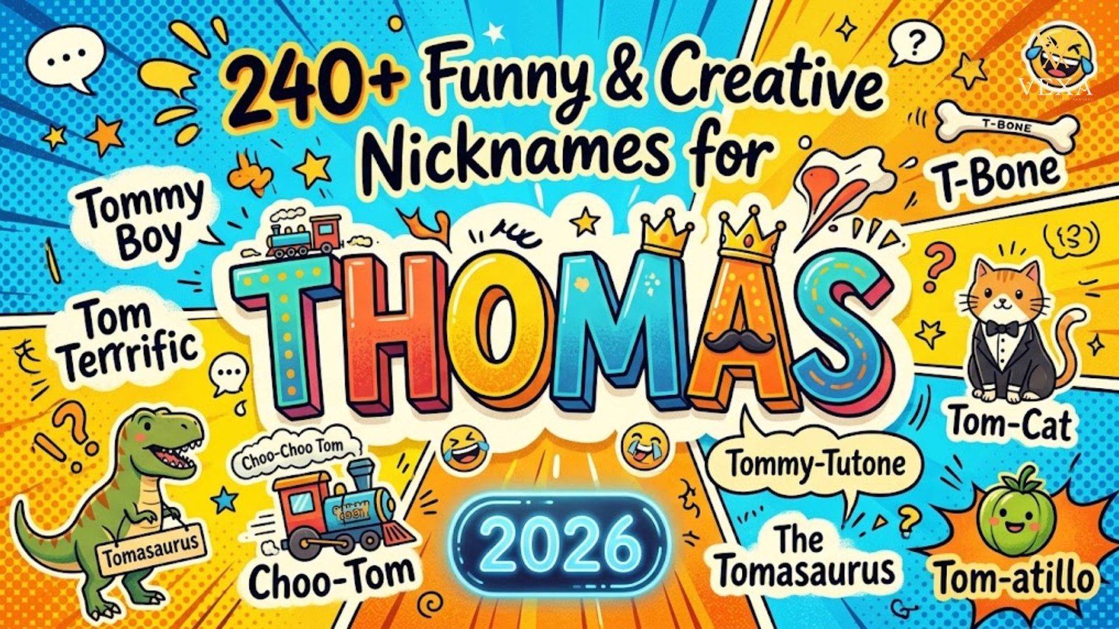 240+ Funny & Creative Nicknames for Thomas (2026)