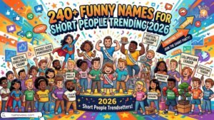 240+ Funny Names for Short People Trending 2026