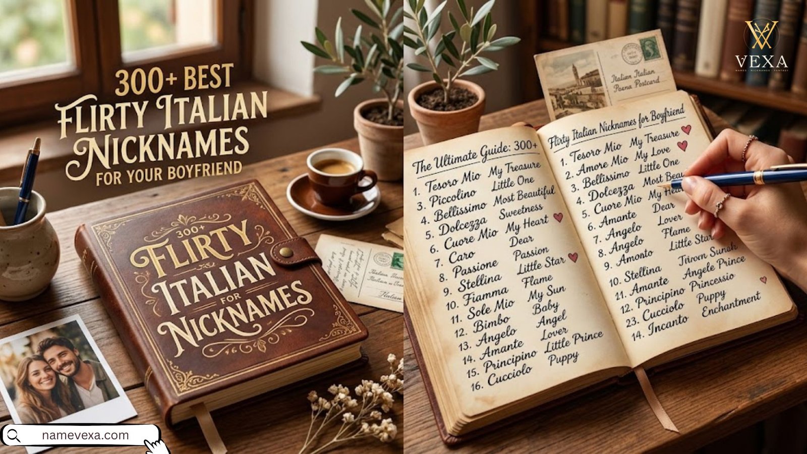 300+ Best Flirty Italian Nicknames for Your Boyfriend