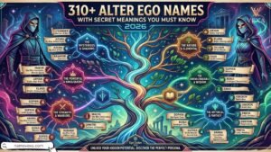 310+ Alter Ego Names With Secret Meanings You Must Know 2026