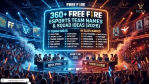 360+ Free Fire Esports Team Names & Squad Ideas (2026)