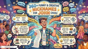 360+ Funny & Creative Nicknames for John (2026)