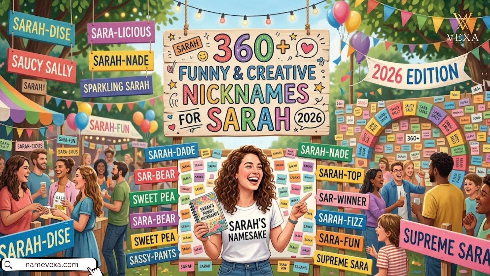 360+ Funny & Creative Nicknames for Sarah (2026)