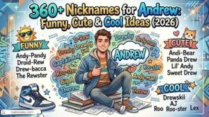360+ Nicknames for Andrew Funny, Cute & Cool Ideas (2026)