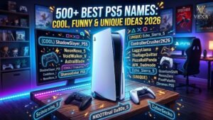 500+ Best PS5 Names Cool Funny & Unique Ideas 2026