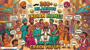 360+ Hilarious Funny Indian Names That Will Crack You Up
